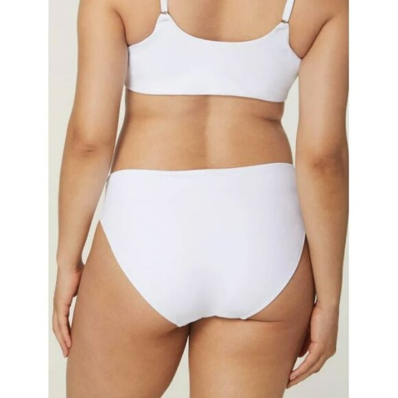Andie The Bikini‎ Bottom White XXL - Picture 6 of 8